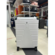 Чемодан 30 дюймов Luyida белый из поликарбоната
