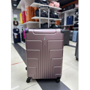 Чемодан 30 дюймов Luyida розовое золото из поликарбоната