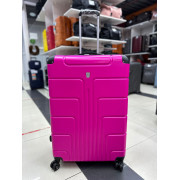 Чемодан 30 дюймов Luyida ярко-розовый из поликарбоната