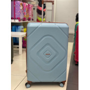 Чемодан 30 дюймов Mironpan голубой с расширением из полипропилена (м104)