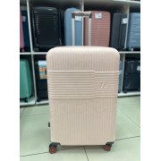 Чемодан 30 дюймов TR Soft розовый из поликарбоната с расширением