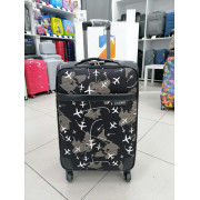 Чемодан экокожа LD "Самолеты" 24 дюйма