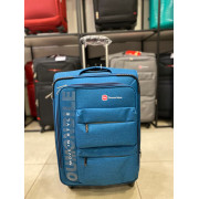 Чемодан тканевый Blade 24 дюймов голубой
