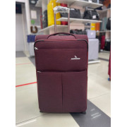 Чемодан тканевый Kangaroo 28 дюймов, 3-х колёсный, красный