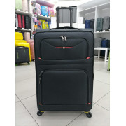 Чемодан тканевый Line Plus 28 дюймов, черный