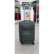 Чемодан тканевый Livings+ 22 дюйма серый