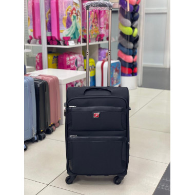 Чемодан тканевый Livings Bring 22 дюйма черный