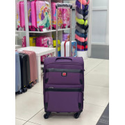 Чемодан тканевый Livings Bring 22 дюйма фиолетовый