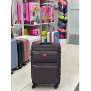 Чемодан тканевый Livings Bring 22 дюйма коричневый