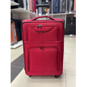 Чемодан тканевый Livings Line 26 дюймов красный