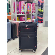 Чемодан тканевый Livings Plus 24 дюйма черный