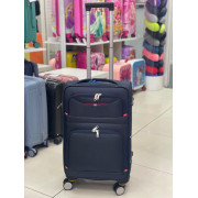 Чемодан тканевый Livings Plus 24 дюйма синий