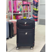 Чемодан тканевый Livings Plus 26 дюймов черный