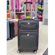 Чемодан тканевый Livings Plus 26 дюймов темно-серый