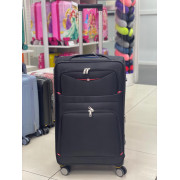 Чемодан тканевый Livings Plus 28 дюймов черный