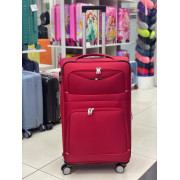 Чемодан тканевый Livings Plus 28 дюймов красный