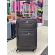 Чемодан тканевый Livings Plus 28 дюймов темно-серый