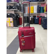 Чемодан тканевый Mironpan 20 дюймов красный (м51)
