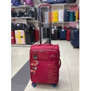Чемодан тканевый Mironpan 20 дюймов красный (м55)