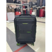 Чемодан тканевый Mironpan 22 дюйма черный (м52)