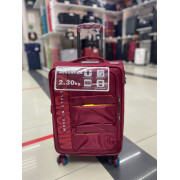 Чемодан тканевый Mironpan 22 дюйма красный (м59)