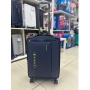 Чемодан тканевый Mironpan 22 дюйма синий (м57-1)