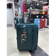 Чемодан тканевый Mironpan 22 дюймов бирюзовый (м57-1)