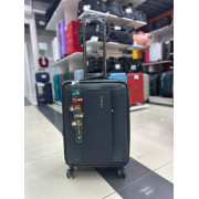 Чемодан тканевый Mironpan 22 дюймов темно-серый (м57-1)