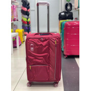 Чемодан тканевый Mironpan 24 дюйма бордовый (м60)