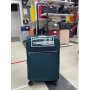 Чемодан тканевый Mironpan 24 дюйма зеленый (м55)