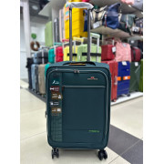 Чемодан тканевый Mironpan 24 дюймов бирюзовый (м21)