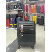 Чемодан тканевый Mironpan 24 дюймов черный (м54)