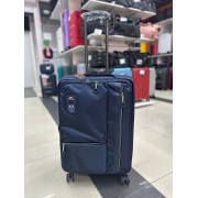 Чемодан тканевый Mironpan 24 дюймов синий (м60)