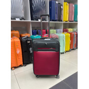 Чемодан тканевый Mironpan 24 дюймов темно-серый (м53)