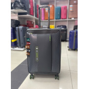 Чемодан тканевый Mironpan 24 дюймов темно-серый (м57)