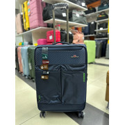 Чемодан тканевый Mironpan 24 дюймов темно-синий (м61)