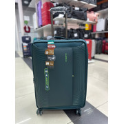 Чемодан тканевый Mironpan 26 дюймов бирюзовый (м57-1)