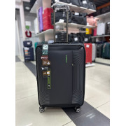 Чемодан тканевый Mironpan 26 дюймов черный (м57-1)