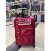 Чемодан тканевый Mironpan 26 дюймов красный (м59)