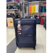Чемодан тканевый Mironpan 26 дюймов синий (м52)