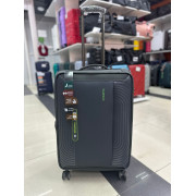 Чемодан тканевый Mironpan 26 дюймов темно-серый (м57-1)