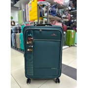 Чемодан тканевый Mironpan 28 дюймов бирюзовый (м21)