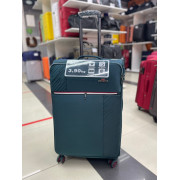 Чемодан тканевый Mironpan 28 дюймов бирюзовый (м55)