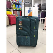 Чемодан тканевый Mironpan 28 дюймов бирюзовый (м60)