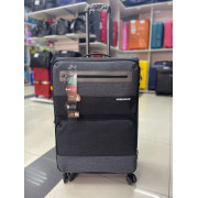 Чемодан тканевый Mironpan 28 дюймов черный (м54)