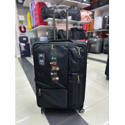 Чемодан тканевый Mironpan 28 дюймов черный (м60)