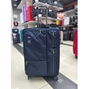 Чемодан тканевый Mironpan 28 дюймов синий (м60)