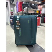 Чемодан тканевый Mironpan 30 дюймов бирюзовый (м57-1)