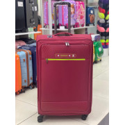 Чемодан тканевый Mironpan 30 дюймов бордовый (м30)