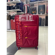 Чемодан тканевый Mironpan 30 дюймов красный (м59)